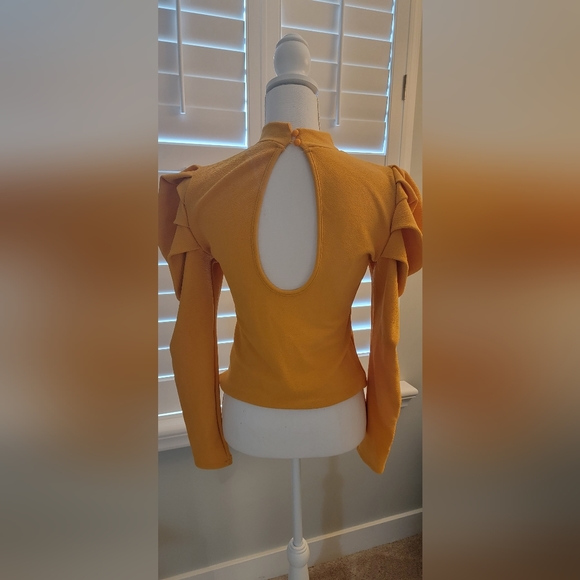 Mustard Long sleeve top - Picture 2 of 4